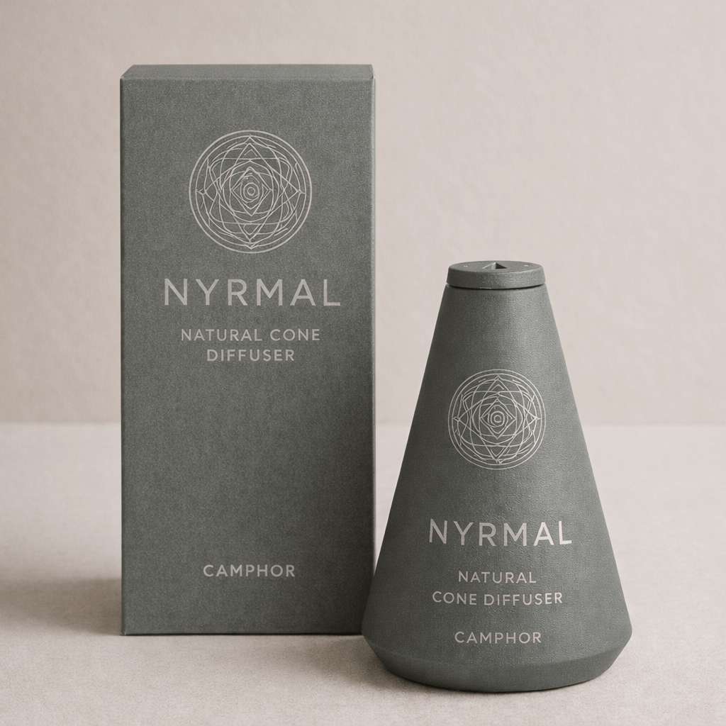 Nyrmal CAMPHOR Edition — Sage and Silver scented camphor cone